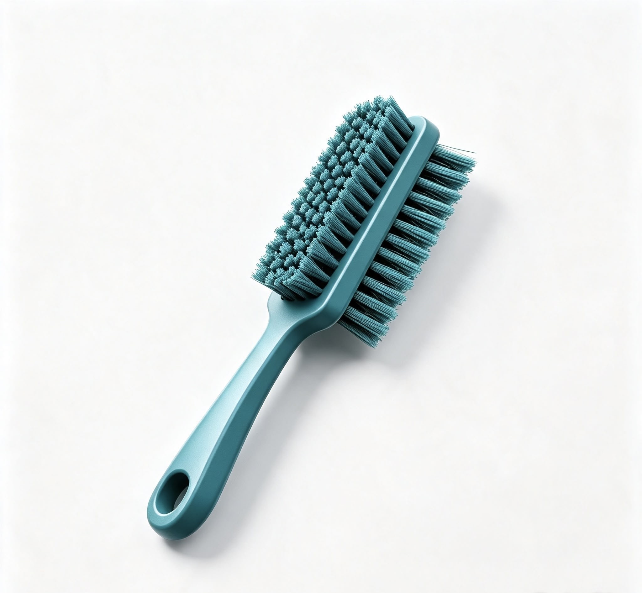 Stiff-bristle scrub brush