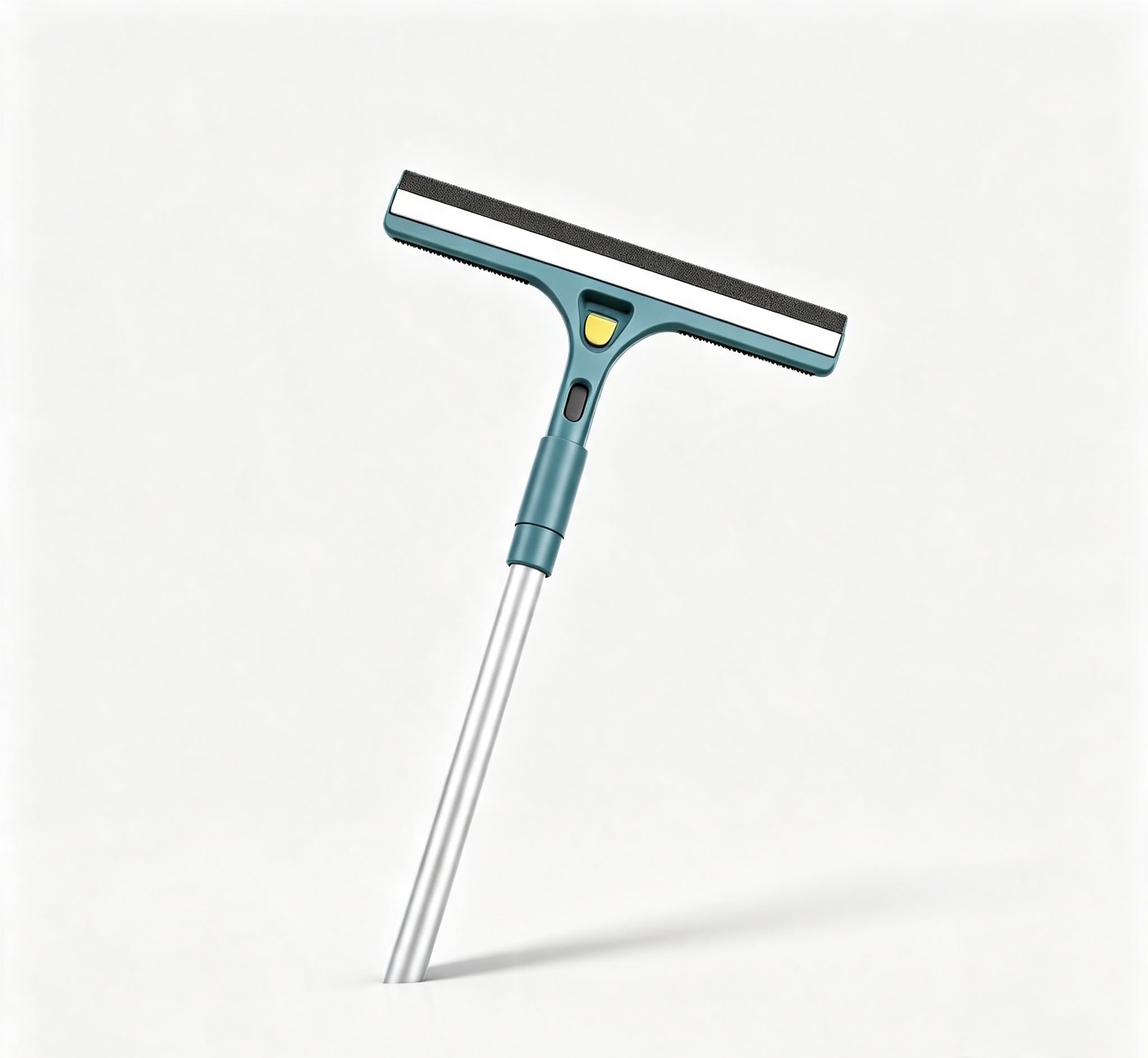 Window squeegee and extendable pole